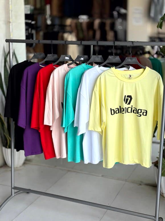 تیشرت باکسی بالنسیاگا balenciaga زنانه