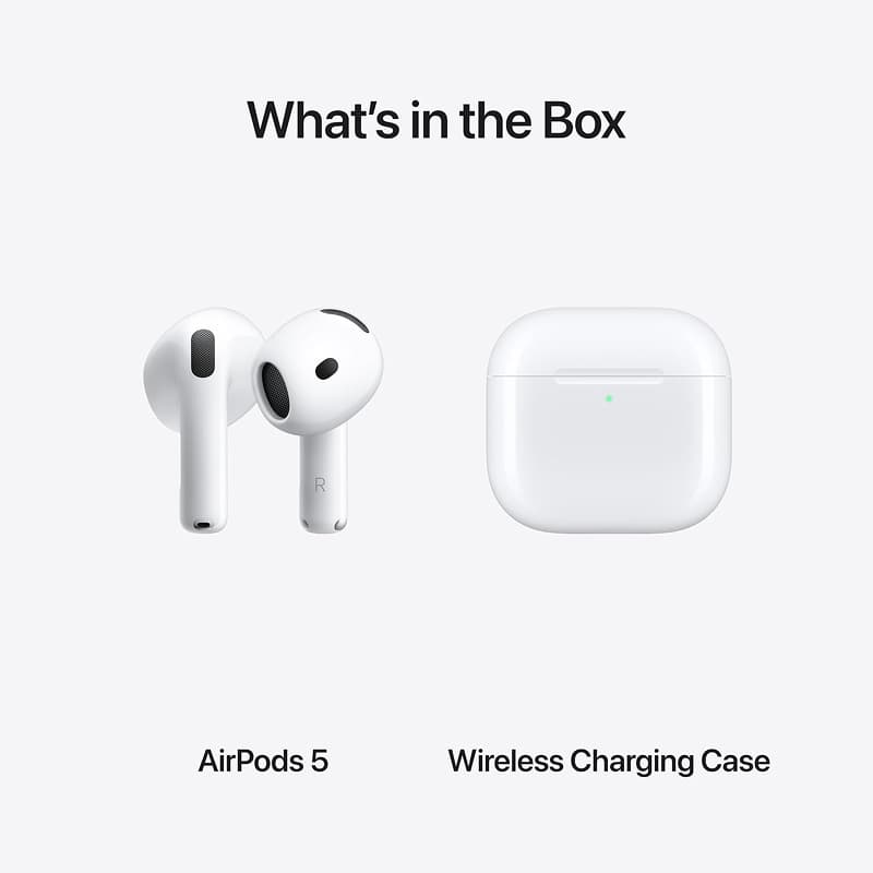 هدفون بی سیم اپل مدل ایرپاد AirPods 5 نسخه ANC — تصویر ۴