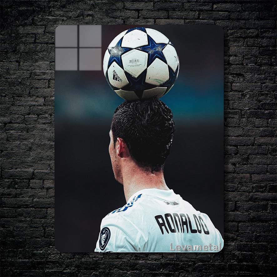 متال پوستر فوتبالی از رونالدو Ronaldo با کد A-966