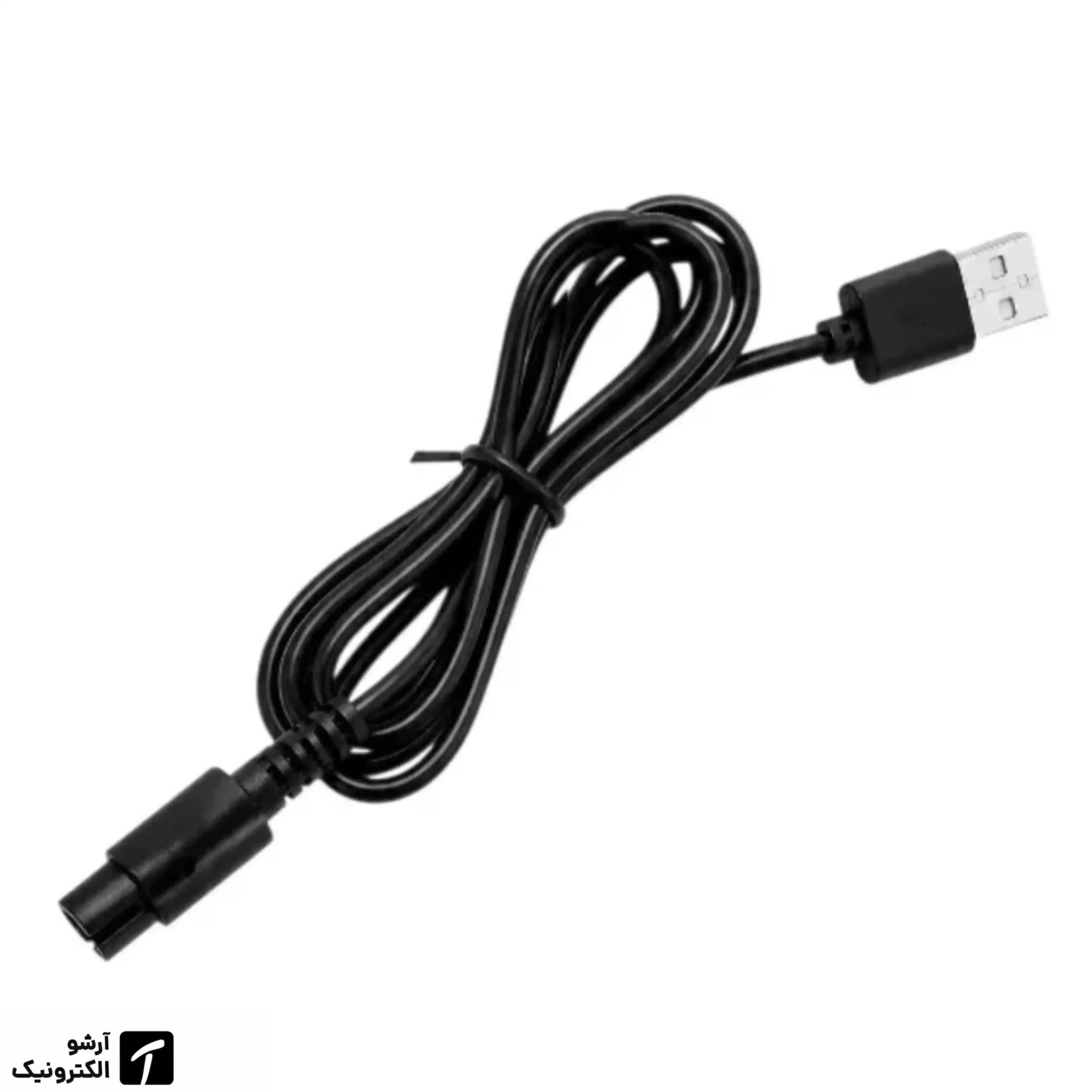 کابل شارژر USB ریش تراش (کد چهار)