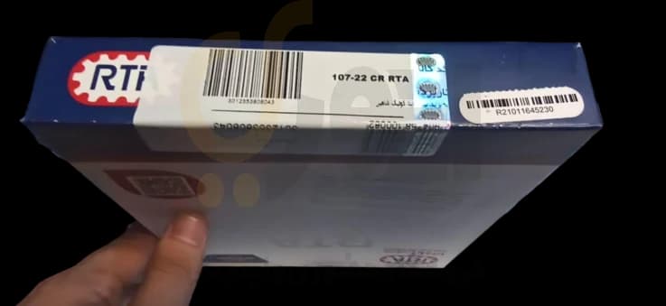 تسمه تایمینگ 107 دندانه پراید ، تیبا ، ساینا ، کوئیک ، شاهین 22CR RTA اوپتی بلت | OPTIBELT — تصویر ۵