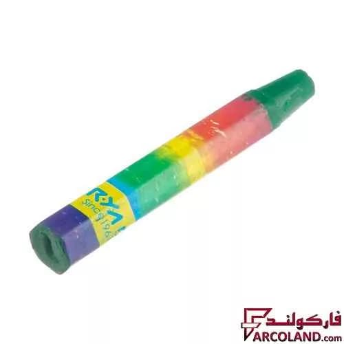 پاستل روغنی 1+6 رنگ آریا جعبه مقوایی کد Arya 2024 — تصویر ۳