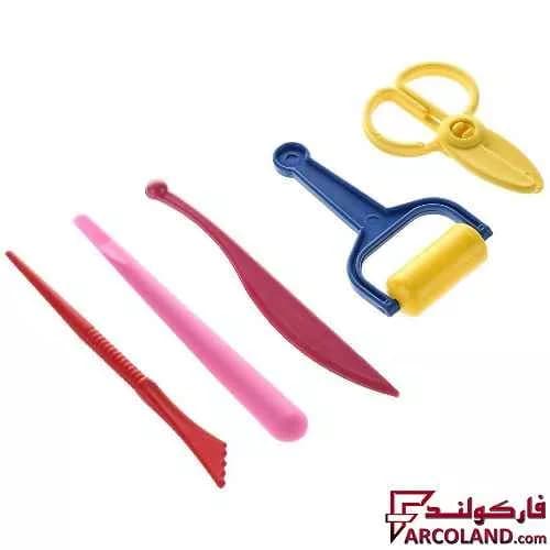 خمیر بازی سطلی 14 رنگ آریا مدل لیا کوچولو کد Arya Little Lia 1025 — تصویر ۳