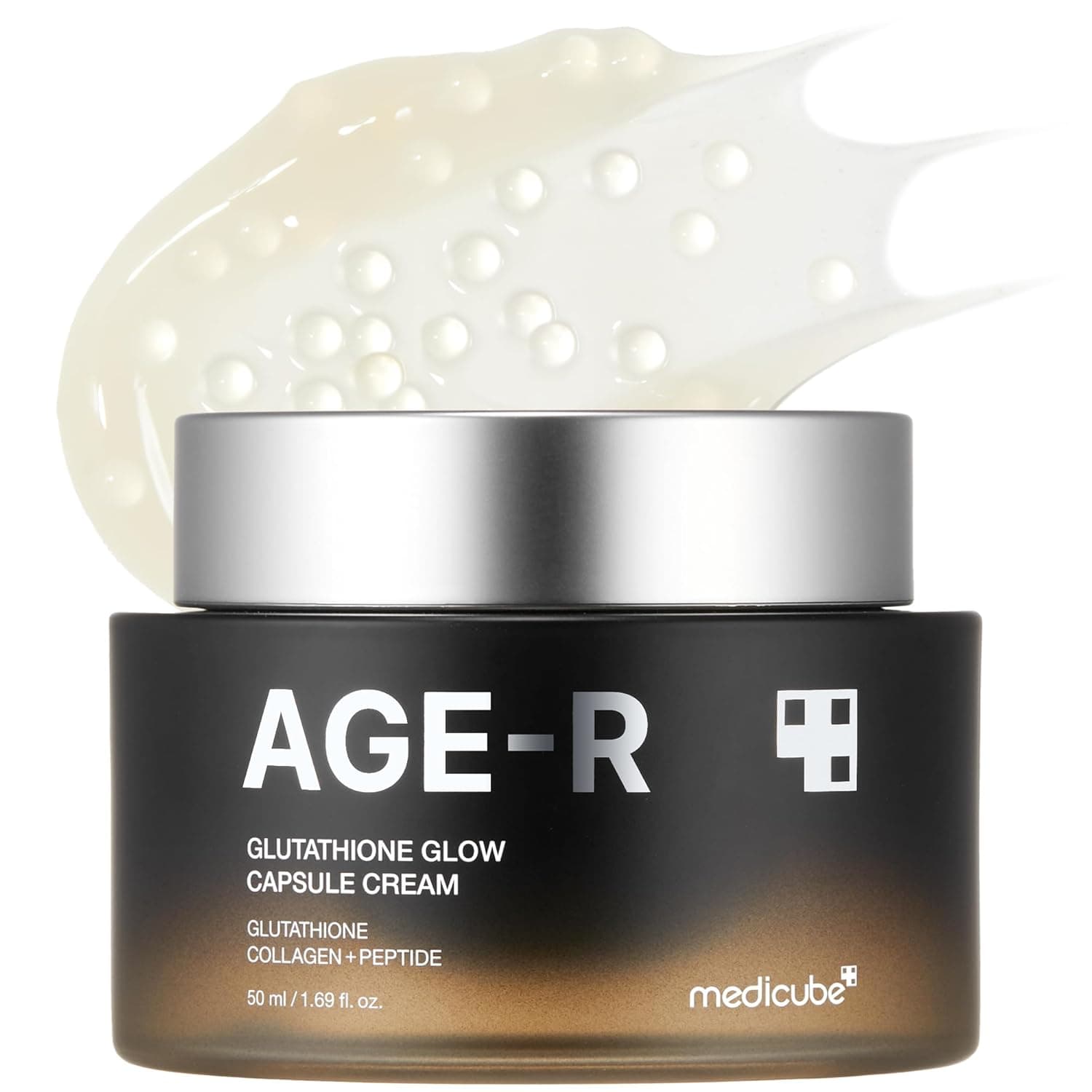کرم کپسولی جوانساز و روشن کننده گلوتاتیون مدیکیوب Medicube AGE-R Glutathione Glow Capsule Cream مناسب برای انواع پوست حجم 50 میلی لیتر — تصویر ۳