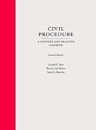 و دانلود نسخه کامل کتاب زبان اصلی Civil Procedure: A Context and Practice Casebook, Second Edition | دانلود کتاب خارجی