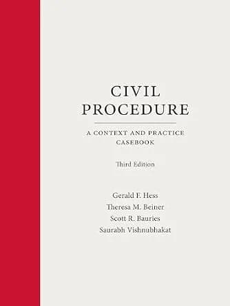 و دانلود نسخه کامل کتاب زبان اصلی Civil Procedure: A Context and Practice Casebook, Third Edition | دانلود کتاب خارجی
