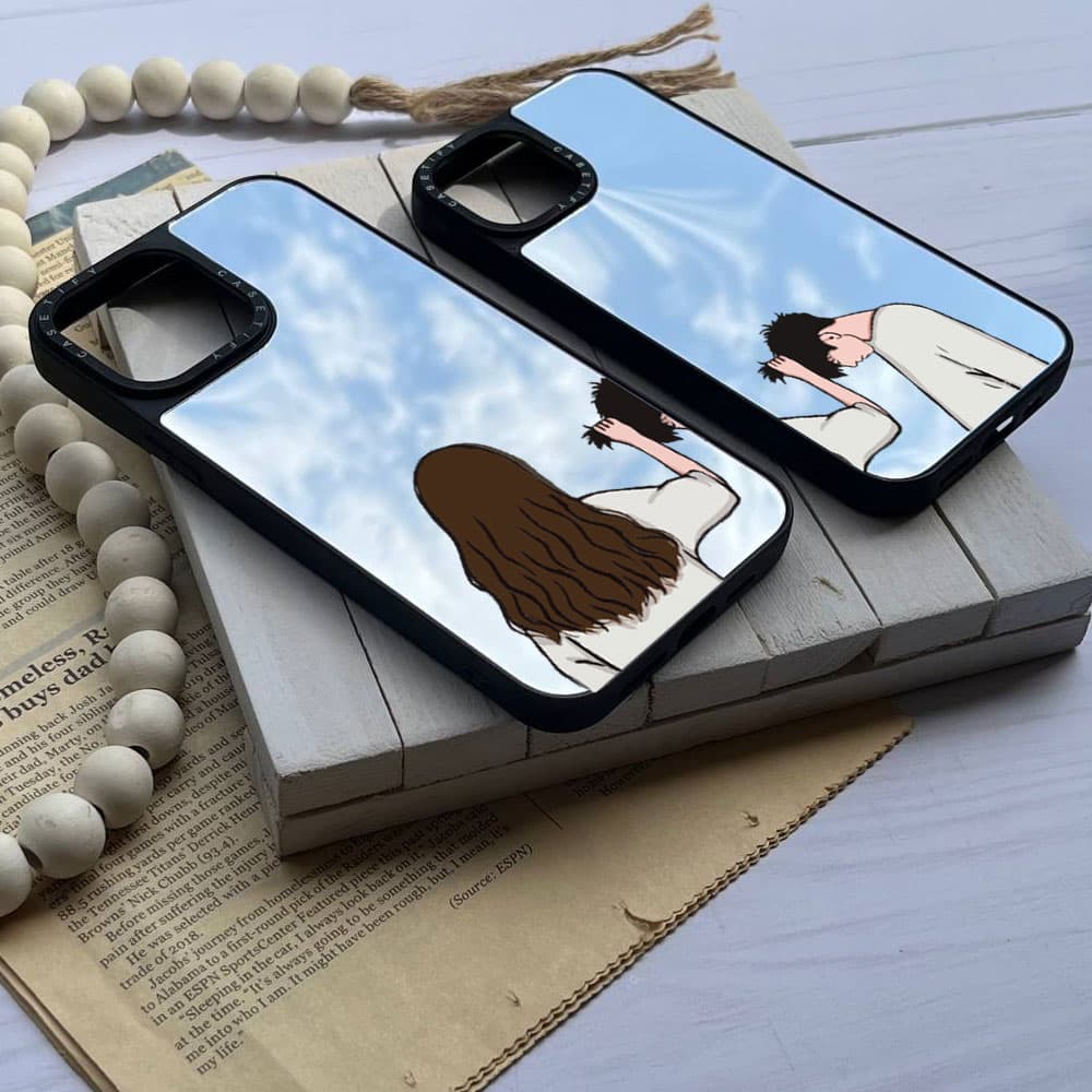 قاب آینه ای چاپی سفارشی (کد 0204) مدل گیس کش مناسب برای گوشی موبایل شیائومی ردمی Xiaomi Redmi Note 8 / Note 8 Pro / Note 9S / Note 9 Pro / Note 10 Pro / Note 10 Pro Max / Note 11S / Note 11 4G / Note — تصویر ۲