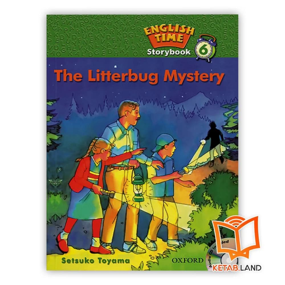 کتاب The Litterbug Mystery English Time Story Book 6