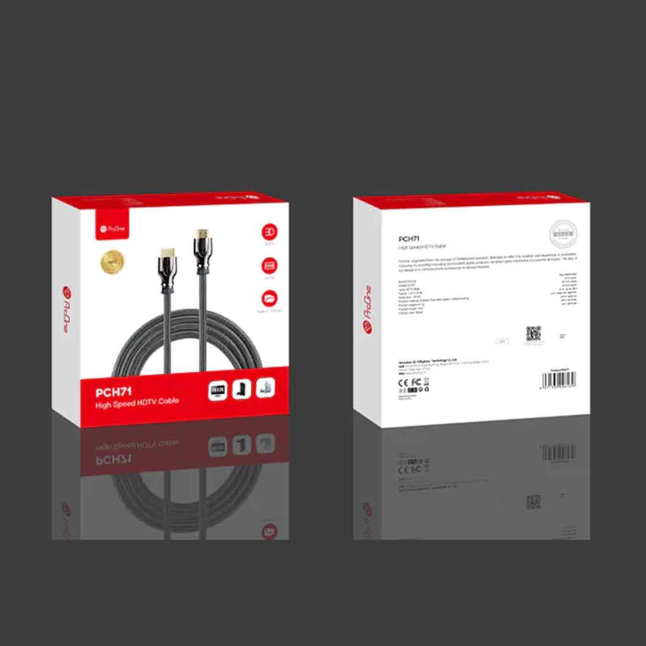 کابل HDMI پرووان ProOne مدل PCH71 طول 3 متر — تصویر ۷
