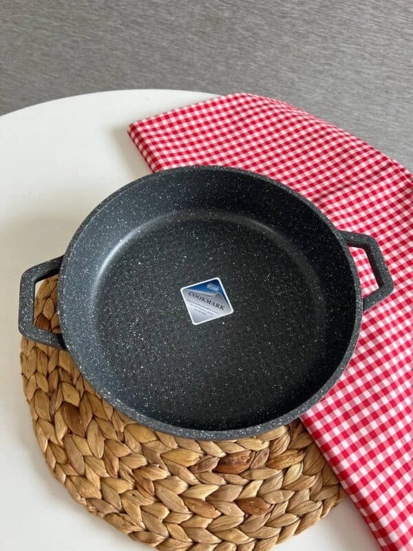 ماهیتابه گرانیتی کاندید- مدل دو دسته سایز 26 — تصویر ۳