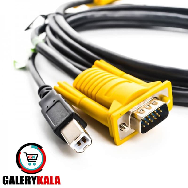 کابل 1.5 متری KVM USB رویال ROYAL — تصویر ۴