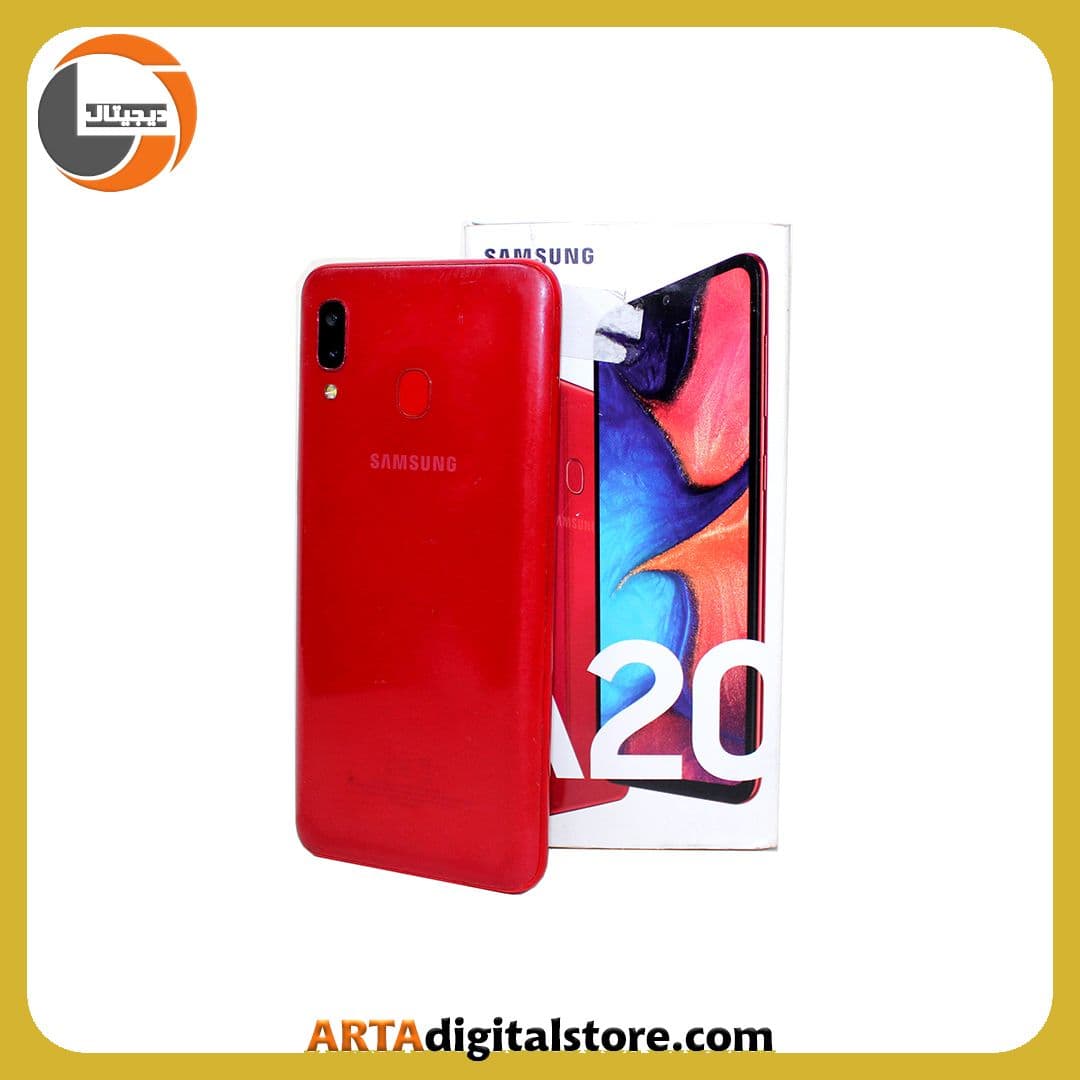 سامسونگ Samsung Galaxy A20 Dual 3GB/32GB Red — تصویر ۲