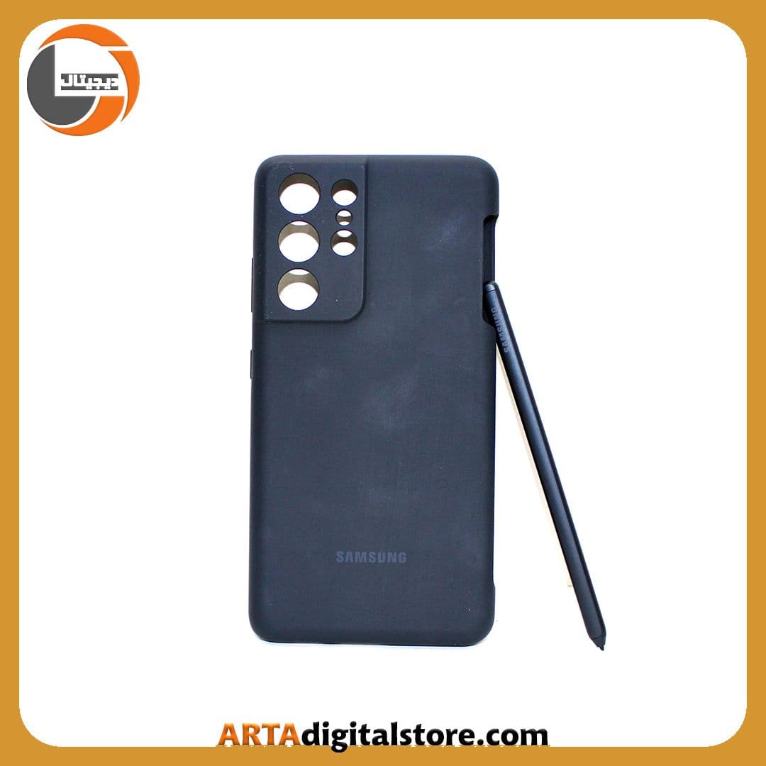 کاور و قلم سیلیکونی اصلی سامسونگ Samsung S21 Ultra — تصویر ۲