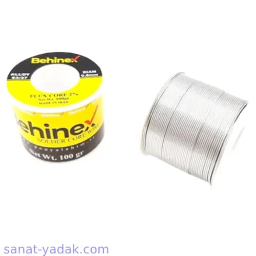 سیم لحیم بهنیکس 100 گرمی