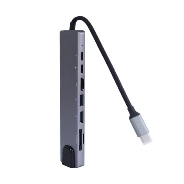 هاب 8 پورت Type-C به USB-C کینگ دام — تصویر ۳