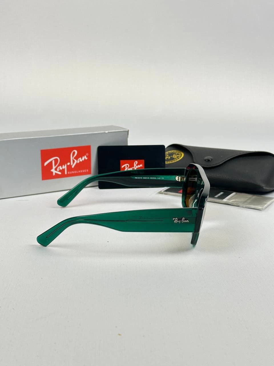 عینک ریبن سبز rayban rb-2218 — تصویر ۲