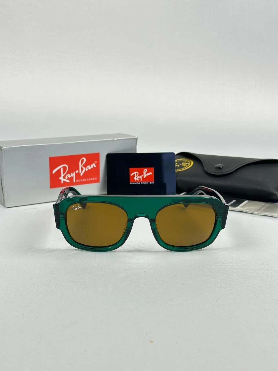 عینک ریبن سبز rayban rb-2218 — تصویر ۴