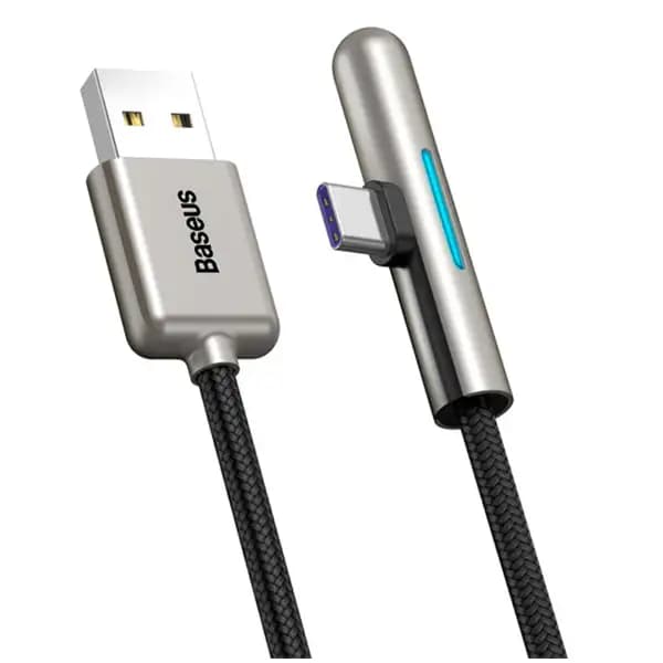 کابل تبدیل USB به USB-C باسئوس مدل CAT7C-B طول 1 متر — تصویر ۶
