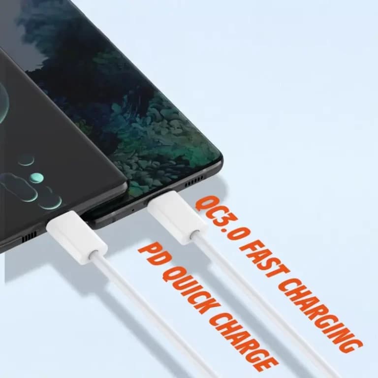 کابل شارژ تایپ سی 25 وات الدینیو LDNIO LS891 Type-c Fast Charging Cable طول 1 متر — تصویر ۴