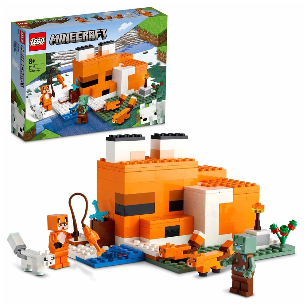 لگو Minecraft مدل The Fox Lodge 21178