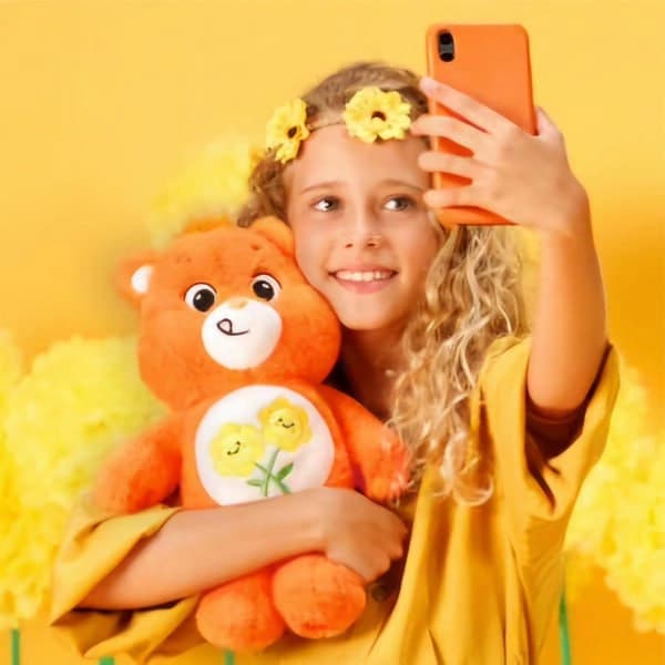 خرس پولیشی نارنجی 28 سانتی Care Bears — تصویر ۳