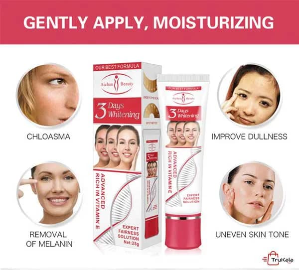 کرم سفید کننده در 3 روز ایچون بیوتی AICHUN BEAUTY — تصویر ۲