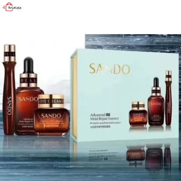 مجموعه پک 3 عددی معجزه گر مراقبت دور چشم سندو Sando eye skin — تصویر ۳