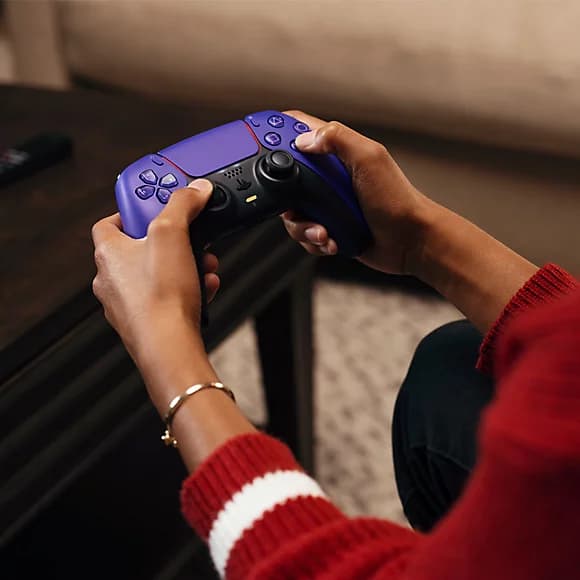 دسته پلی استیشن 5 مدل PS5 Dualsense Galactic Purple — تصویر ۶