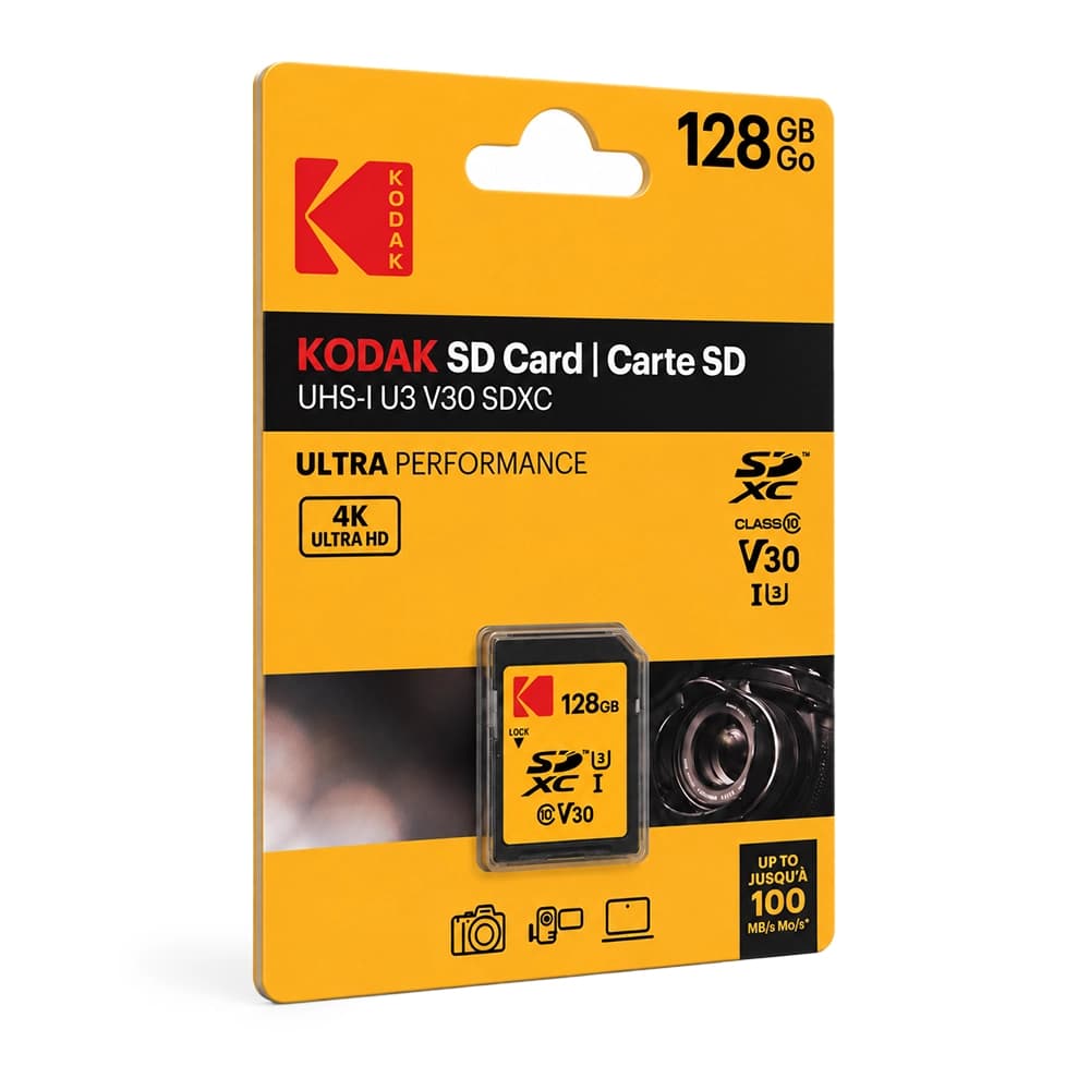 کارت حافظه کداک Kodak Ultra 128GB UHS-I U3 V30 — تصویر ۴