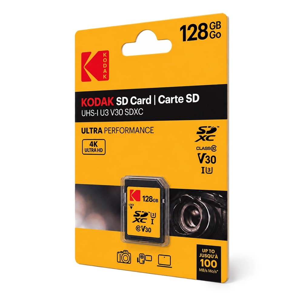 کارت حافظه کداک Kodak Ultra 128GB UHS-I U3 V30 — تصویر ۳