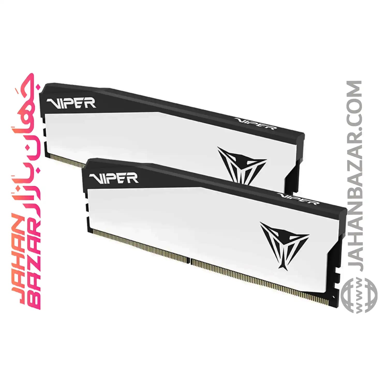 رم دسکتاپ پاتریوت DDR5 دو کاناله CL30 MHz 6000 PATRIOT VIPER ELITE5 WHITE ظرفیت 32GB — تصویر ۲