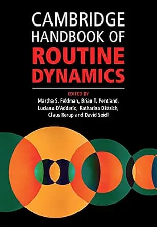 و دانلود نسخه کامل کتاب زبان اصلی Cambridge Handbook of Routine Dynamics | دانلود کتاب خارجی