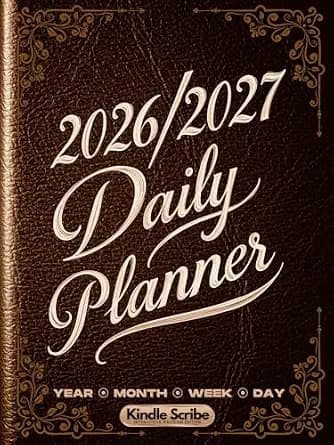 و دانلود نسخه کامل کتاب زبان اصلی 2026/2027 Daily Planner (Kindle Scribe Only) | دانلود کتاب خارجی