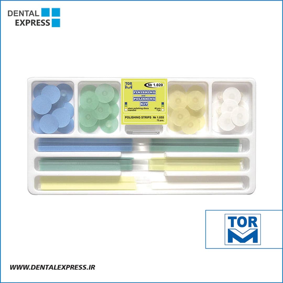 کیت دیسک پرداخت بدون مرکز سطوح و نوار پرداخت وماندرل فشاری – Tor VM- FINISGING & POLISHING KIT