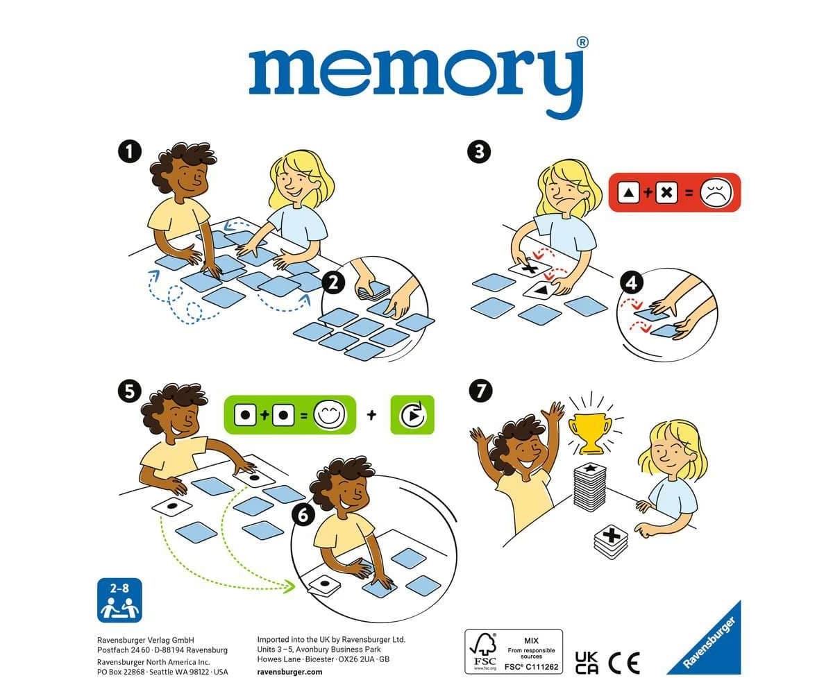 بازی دسته جمعی رونزبرگر طرح Animal Babies memory كد 20879 — تصویر ۲