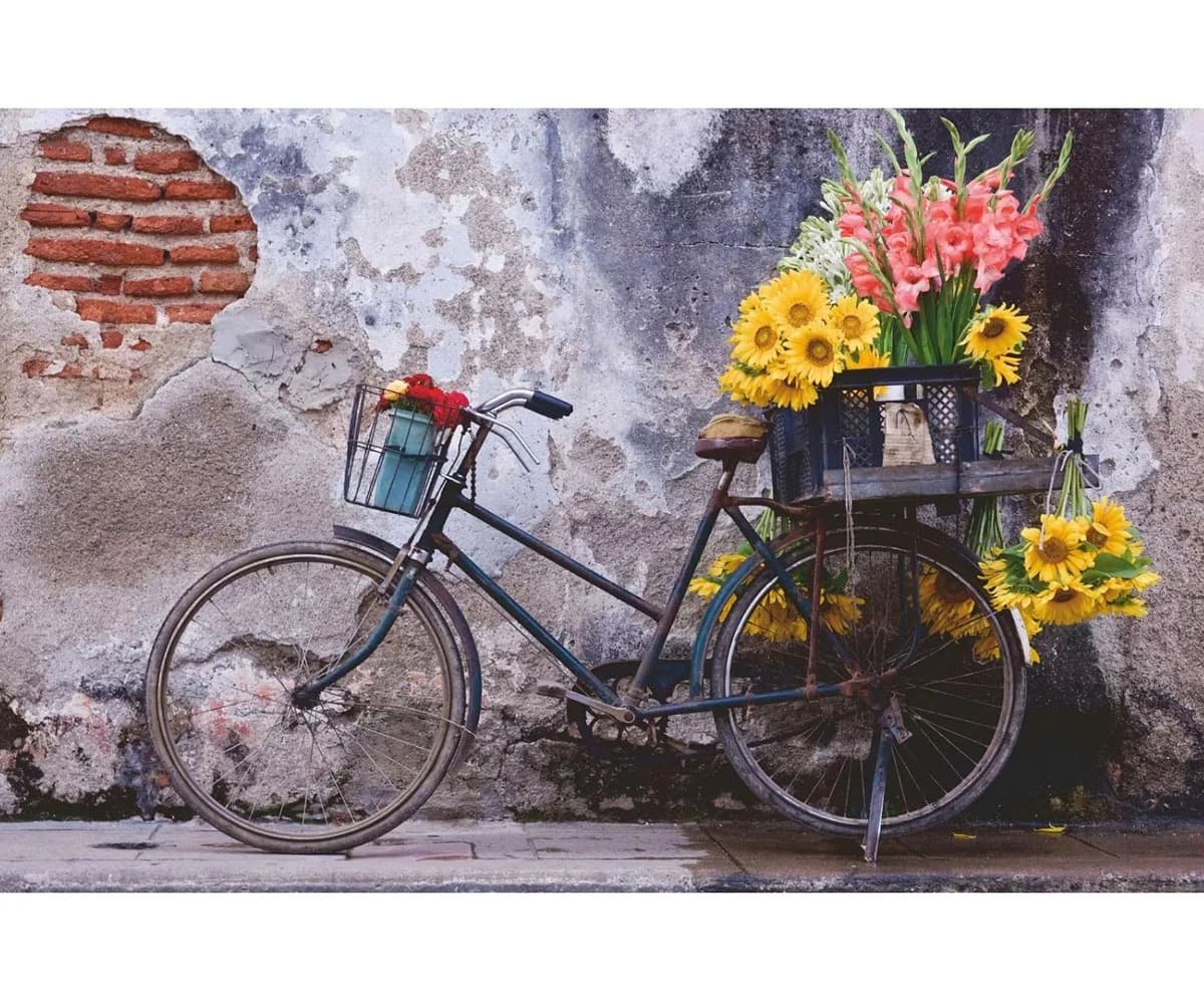 پازل 200 تكه رونزبرگر طرح Bicycle كد 13305 — تصویر ۲