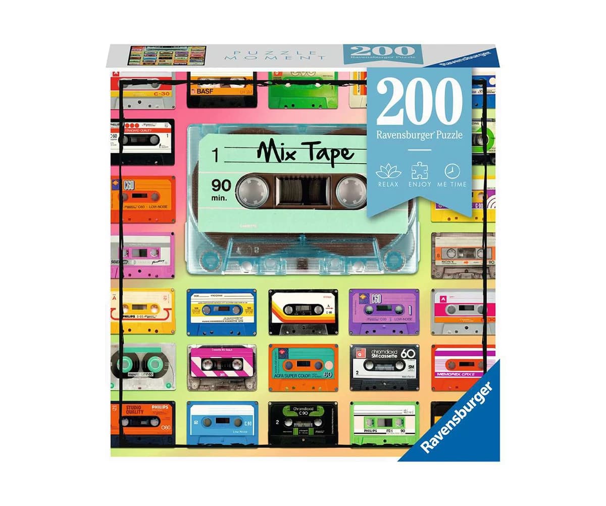 پازل 200 تكه رونزبرگر طرح Mix Tape كد 12962