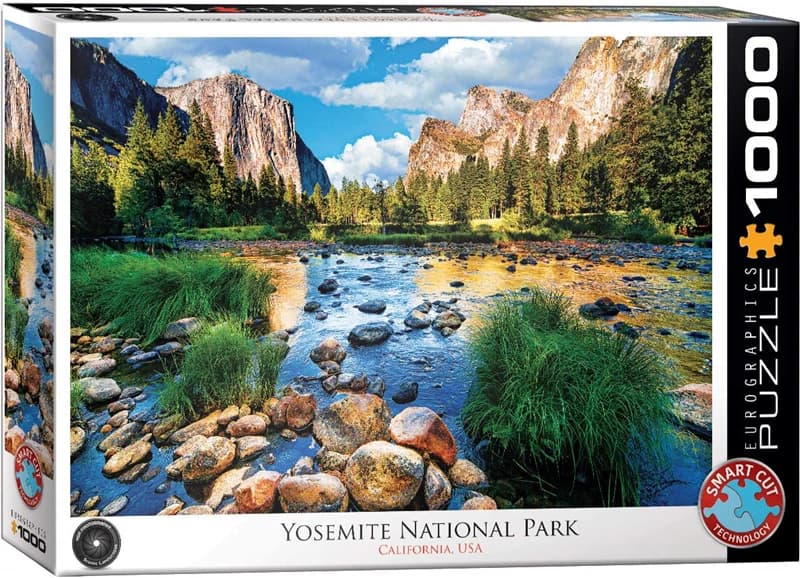 پازل 1000 تكه یوروگرافیک طرح Yosemite National Park كد 0947-6000