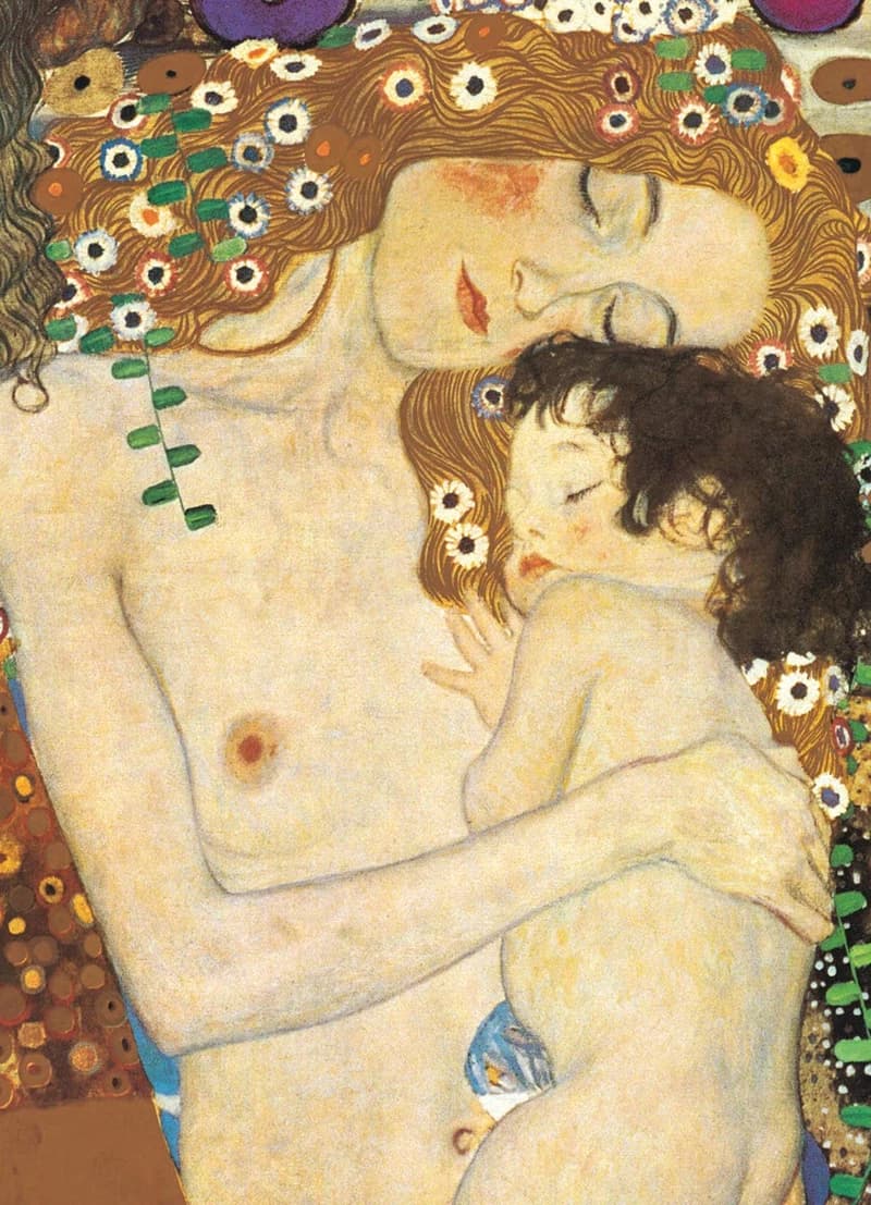 پازل 1000 تكه یوروگرافیک طرح Mother and Child كد 2776-6000 — تصویر ۲