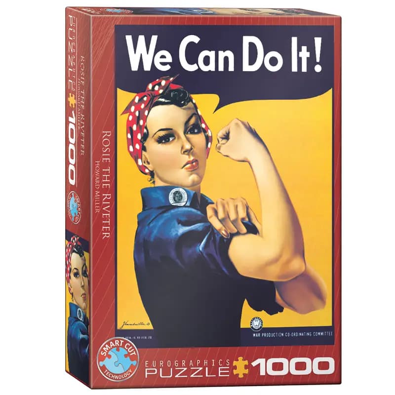 پازل 1000 تكه یوروگرافیک طرح Rosie the Riveter كد 1292-6000