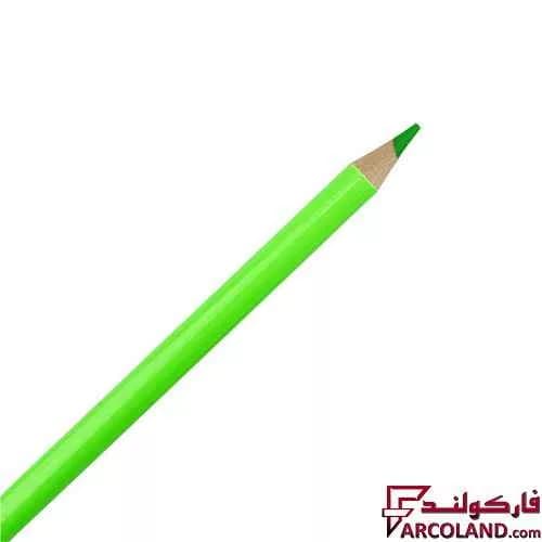 مداد رنگی 12 رنگ آریا فلورسنت جعبه مقوایی مدل آرتیست Artist 3611 — تصویر ۳