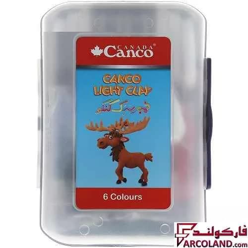 خمیر بازی 6 رنگ کنکو مدل ظرف غذا کد 02-9202 — تصویر ۲