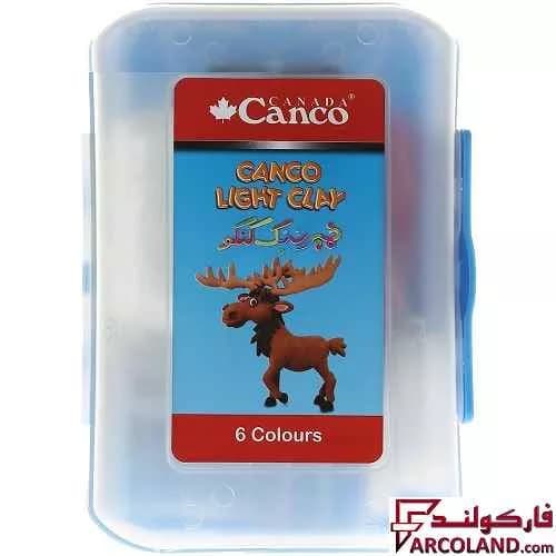 خمیر بازی 6 رنگ کنکو مدل ظرف غذا کد 02-9202 — تصویر ۳