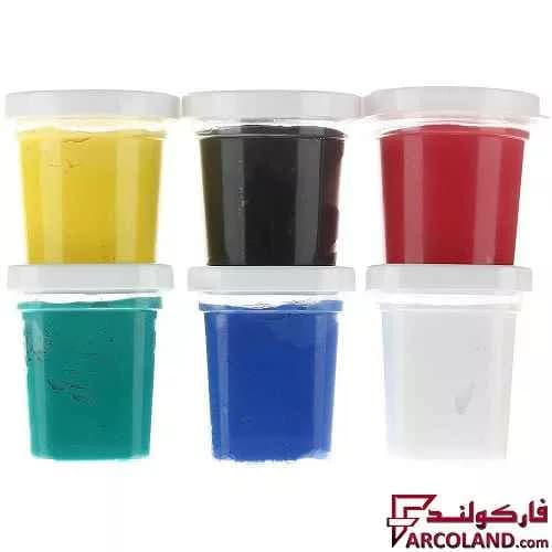 خمیر بازی 6 رنگ کنکو مدل ظرف غذا کد 01-9202 — تصویر ۵