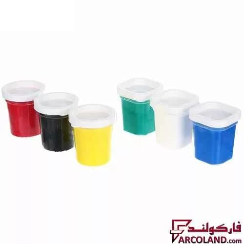 خمیر بازی 6 رنگ کنکو مدل ظرف غذا کد 01-9202 — تصویر ۶