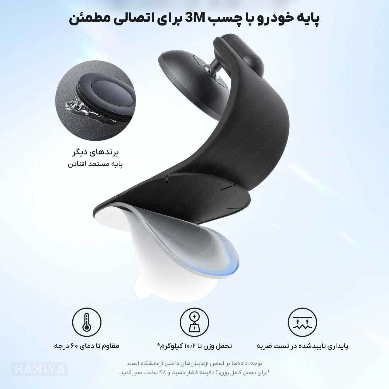 پایه نگهدارنده مغناطیسی گوشی موبایل انکر مدل A9110 با قابلیت چرخش 360 درجه — تصویر ۲