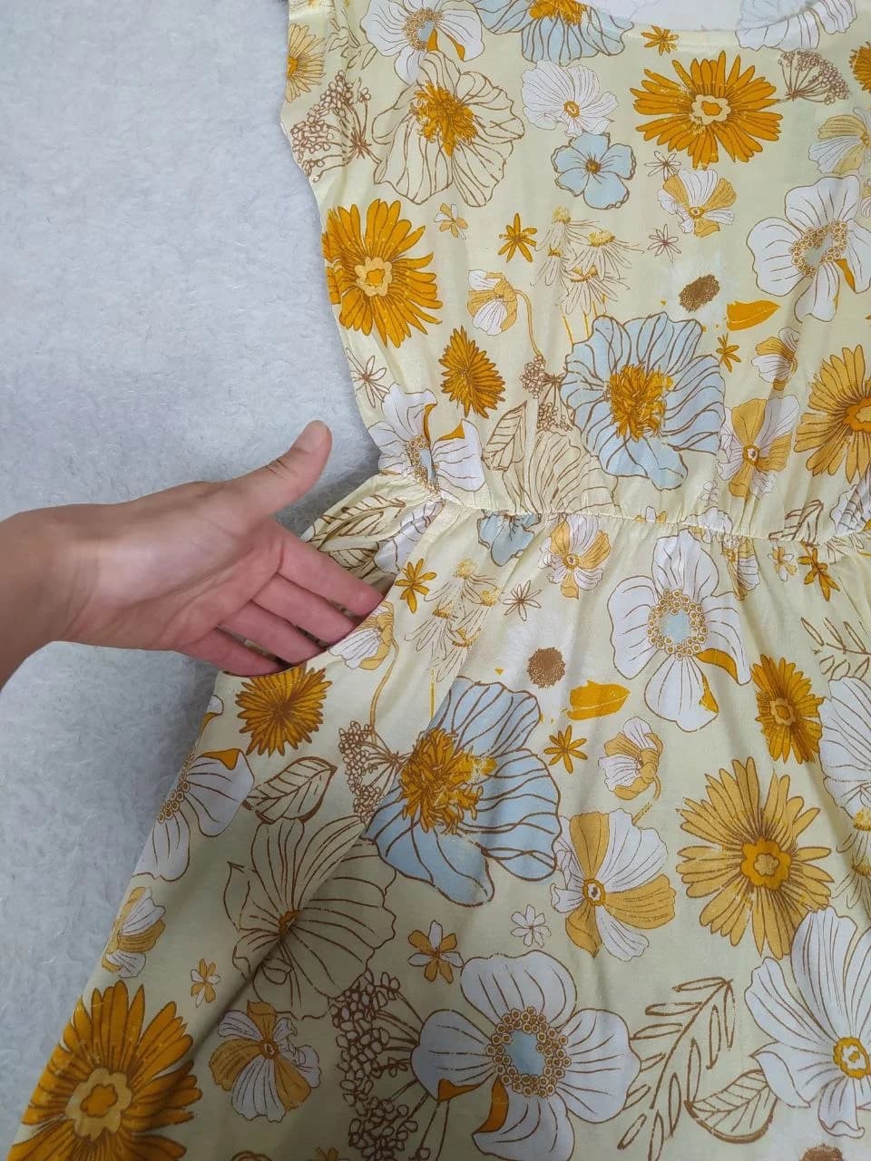 پیراهن آستین حلقه ای زنانه برند اسمارا کد W0389 — تصویر ۷