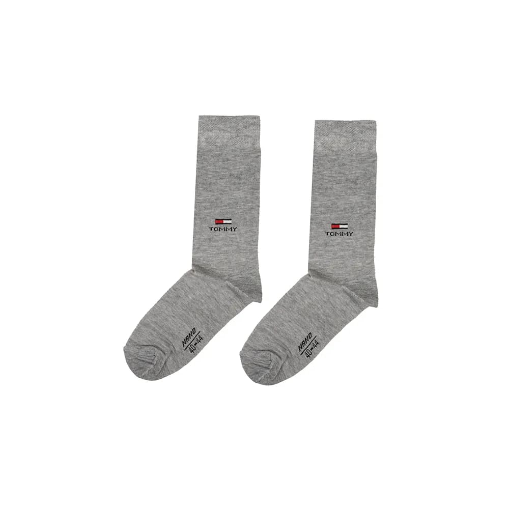 جوراب مردانه ساقدار طرح Tommy فری سایز مناسب سایز 40 تا 44 — تصویر ۵