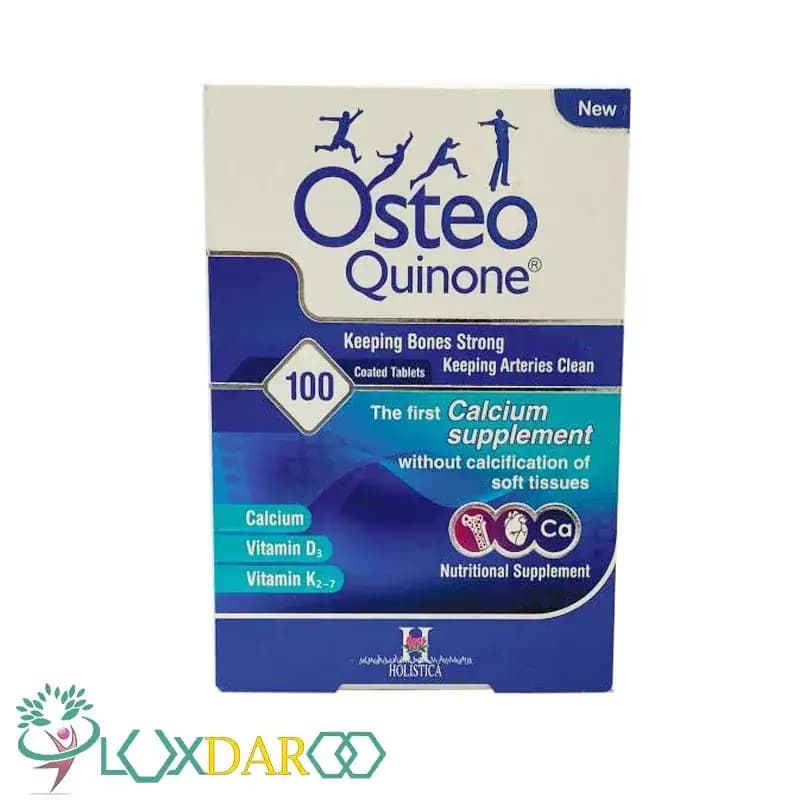 قرص استئوکینون هولیستیکا ۱۰۰ عددیHolistica Osteo Quinone 100 Tabs