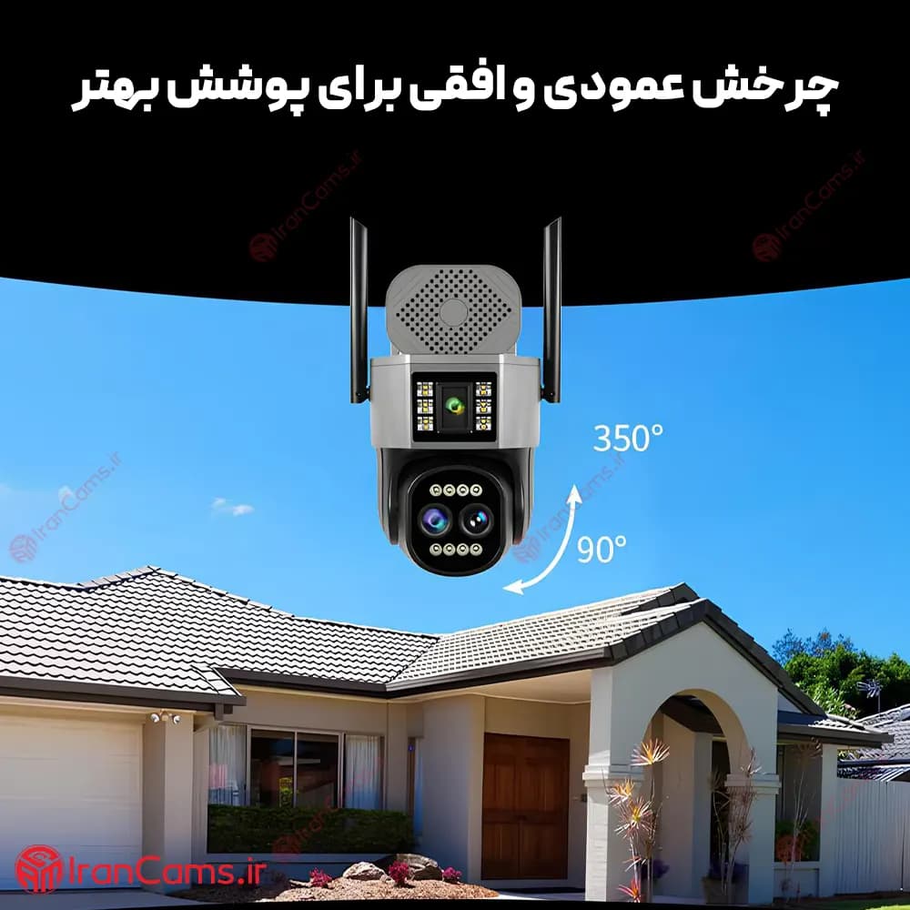 دوربین سیمکارتی 2 لنز زوم دار مدل SZ40 — تصویر ۴